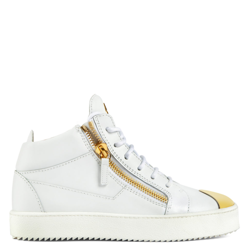 Giuseppe Zanotti KRISS STEEL Mid Top White (72063) (2)