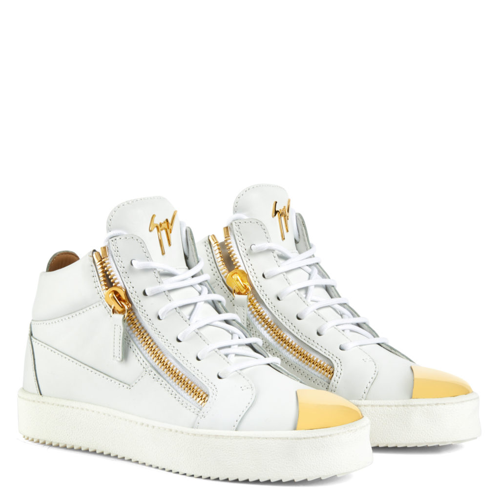 Giuseppe Zanotti KRISS STEEL Mid Top White (72063)