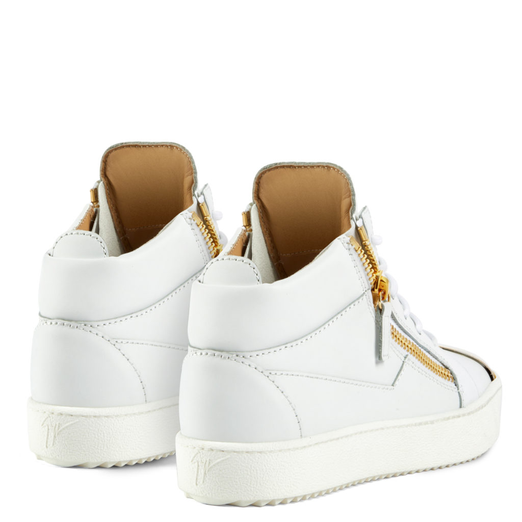 Giuseppe Zanotti KRISS STEEL Mid Top White (72063) (3)