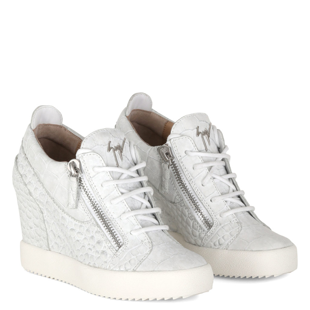 Giuseppe Zanotti ADDY WEDGE High Top White (84952)