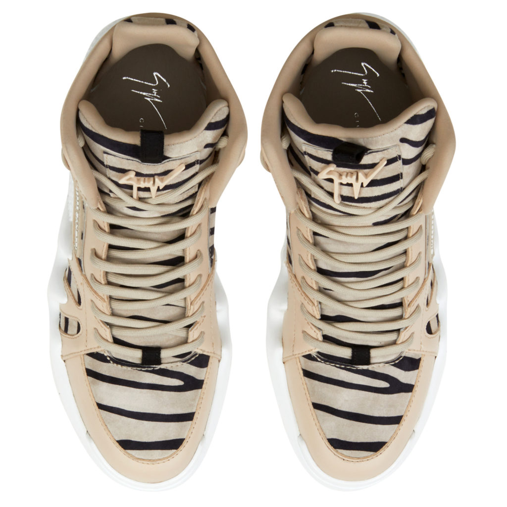 Giuseppe Zanotti TALON High Top Sneakers Multicolor (72163) (4)