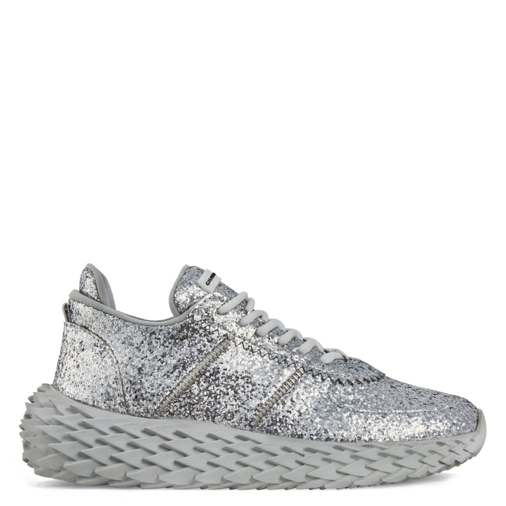 Giuseppe Zanotti URCHIN Low Top Silver (72183) (2)