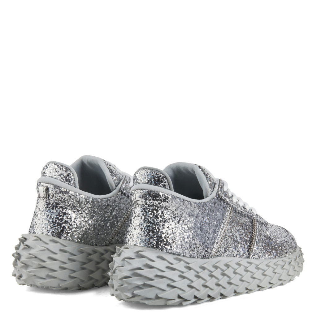Giuseppe Zanotti URCHIN Low Top Sneakers Silver (72176) (3)