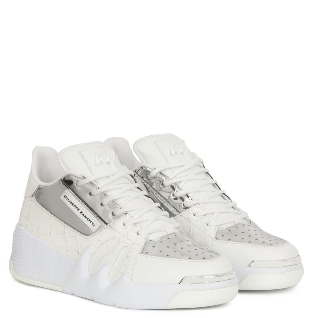 Giuseppe Zanotti TALON Low Top Silver (72343)