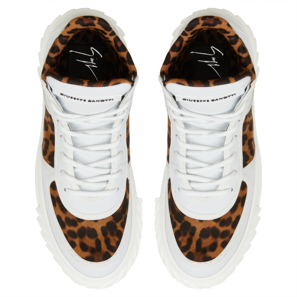 Giuseppe Zanotti BLABBER High Top Sneakers White (72363) (4)