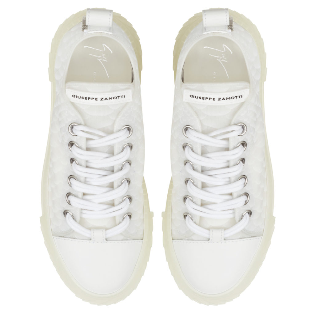 Giuseppe Zanotti BLABBER Low Top Sneakers White (72445) (4)