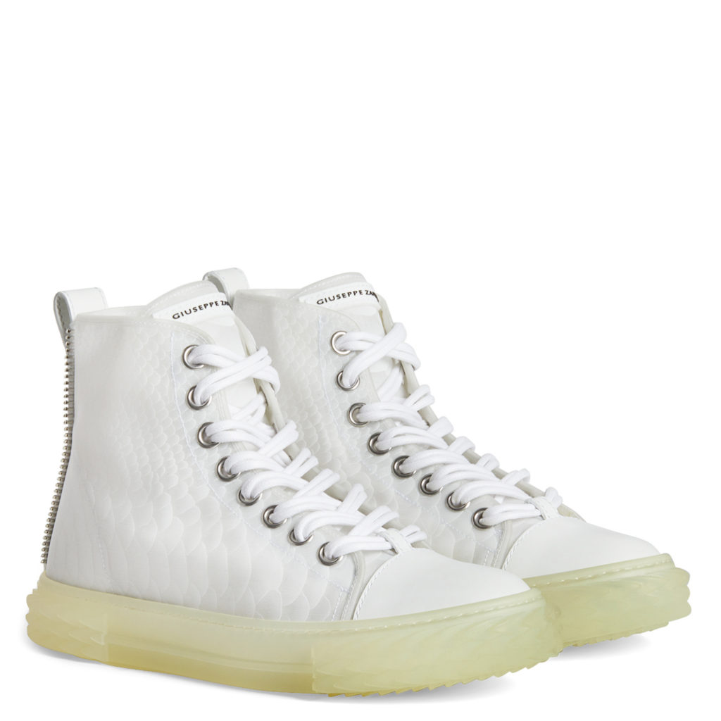 Giuseppe Zanotti BLABBER Mid Top White (72467)