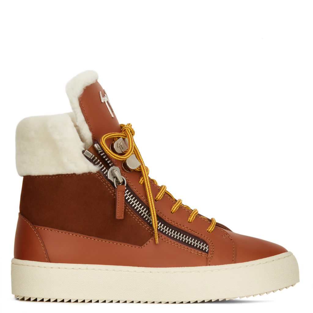 Giuseppe Zanotti TREK Mid Top Brown (75455) (2)