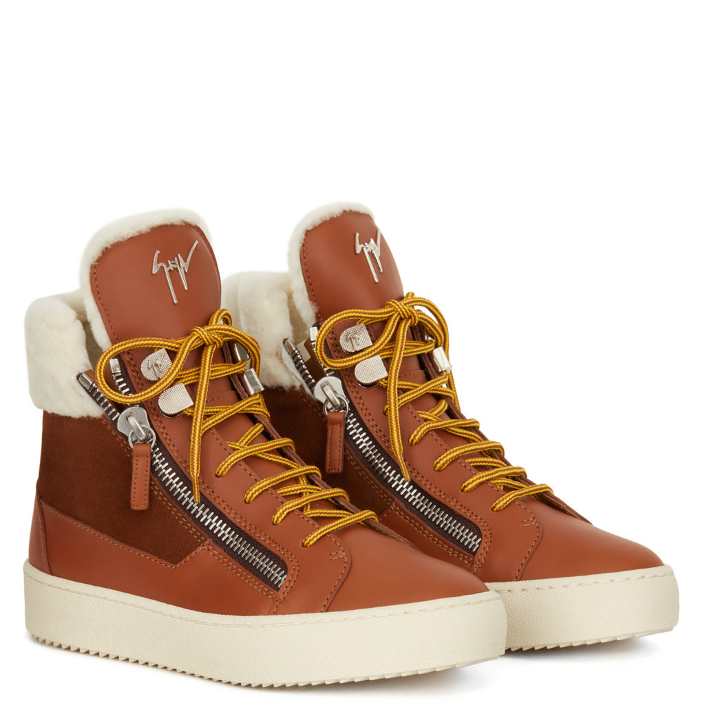 Giuseppe Zanotti TREK Mid Top Brown (75455)