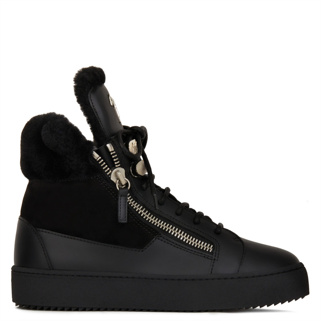 Giuseppe Zanotti TREK Mid Top Black (75478) (2)