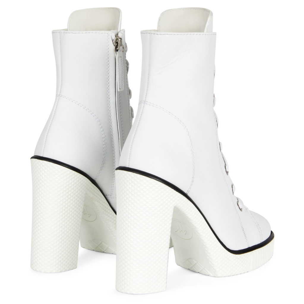 Giuseppe Zanotti NIDIR High Top Sneakers White (75509) (3)