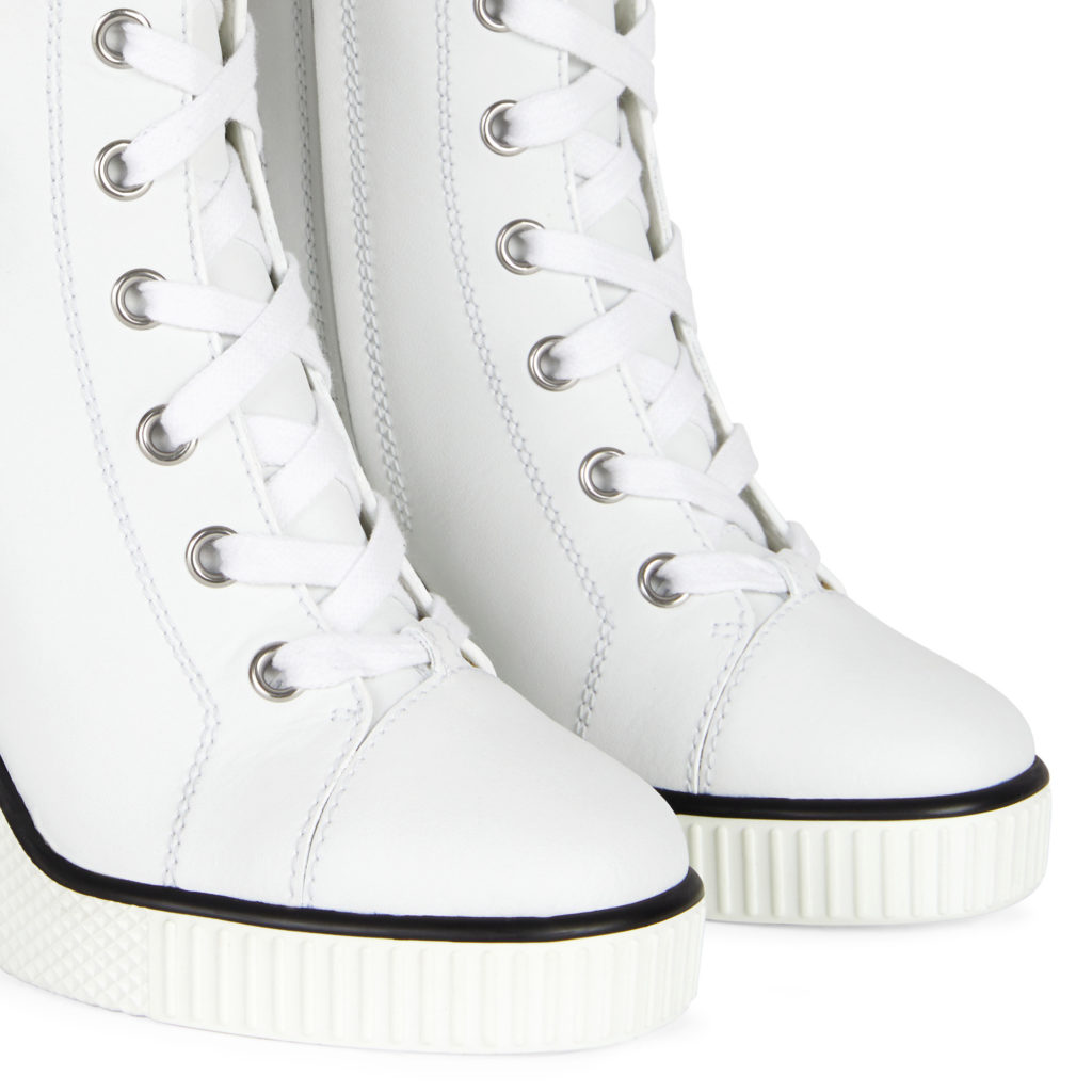 Giuseppe Zanotti NIDIR High Top Sneakers White (75509) (4)
