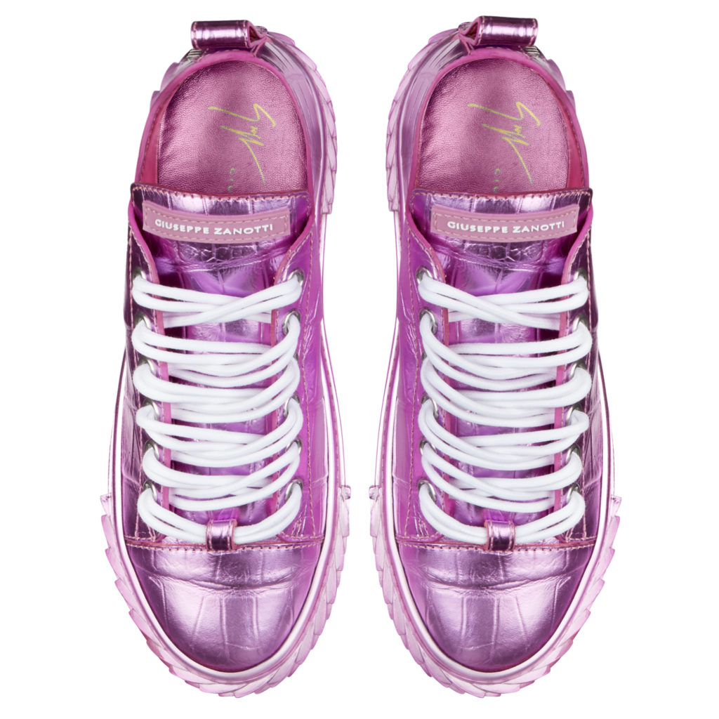 Giuseppe Zanotti BLABBER Low Top Sneakers Purple (84540) (4)