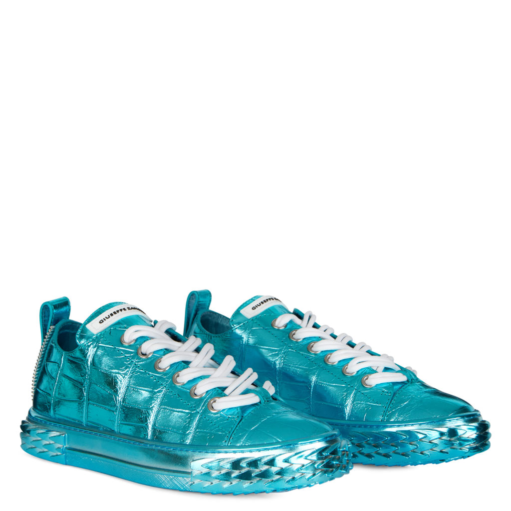 Giuseppe Zanotti BLABBER Low Top Blue (82754)