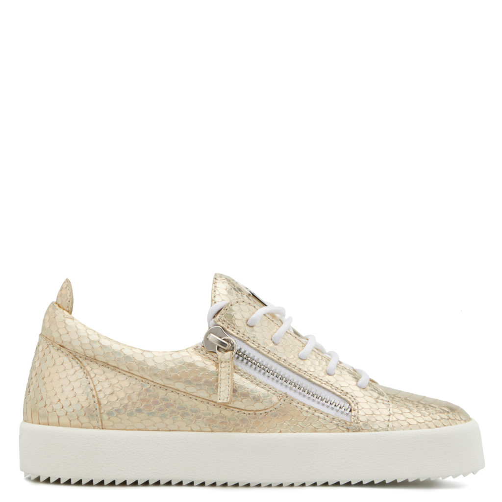 Giuseppe Zanotti GAIL Low Top Sneakers Gold (15203) (2)