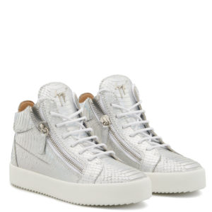 Giuseppe Zanotti KRISS Mid Top Silver (15308)