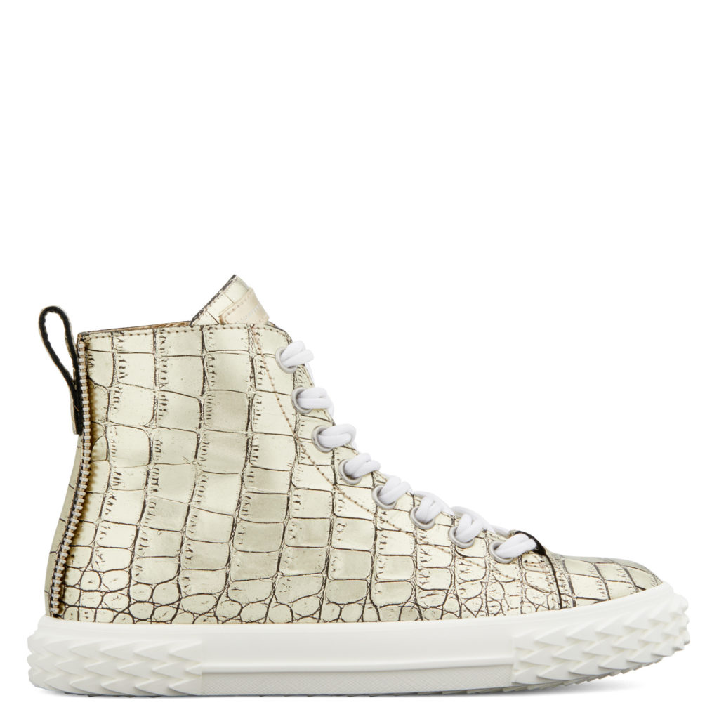 Giuseppe Zanotti BLABBER Mid Top Gold (25109) (2)