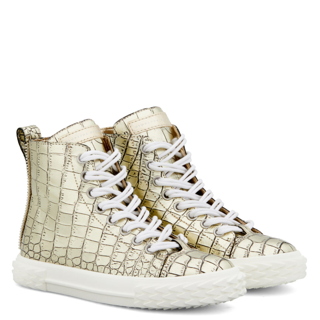 Giuseppe Zanotti BLABBER Mid Top Gold (25111)