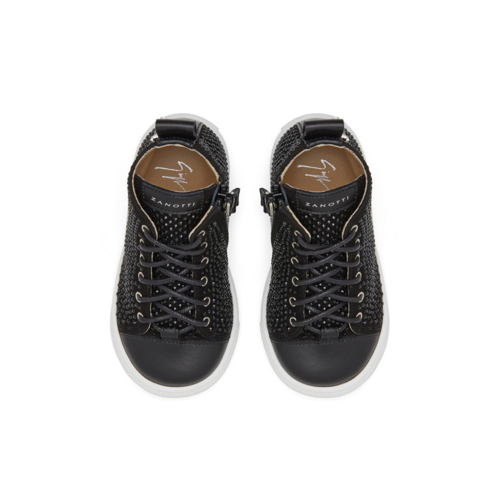 Giuseppe Zanotti MATTIA Mid Top Black (25168) (4)