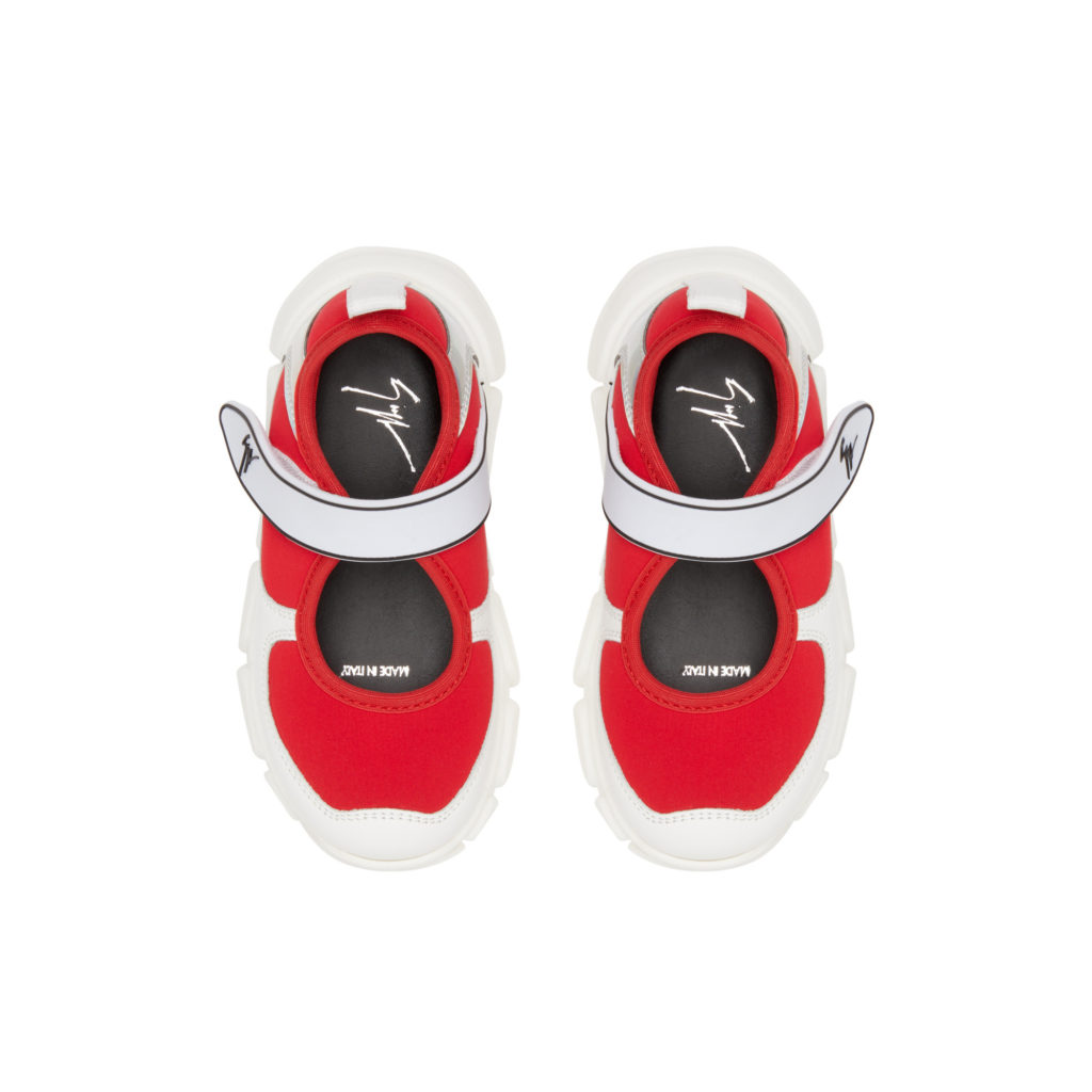 Giuseppe Zanotti MARSHMALLOW Low Top Red (18003) (4)