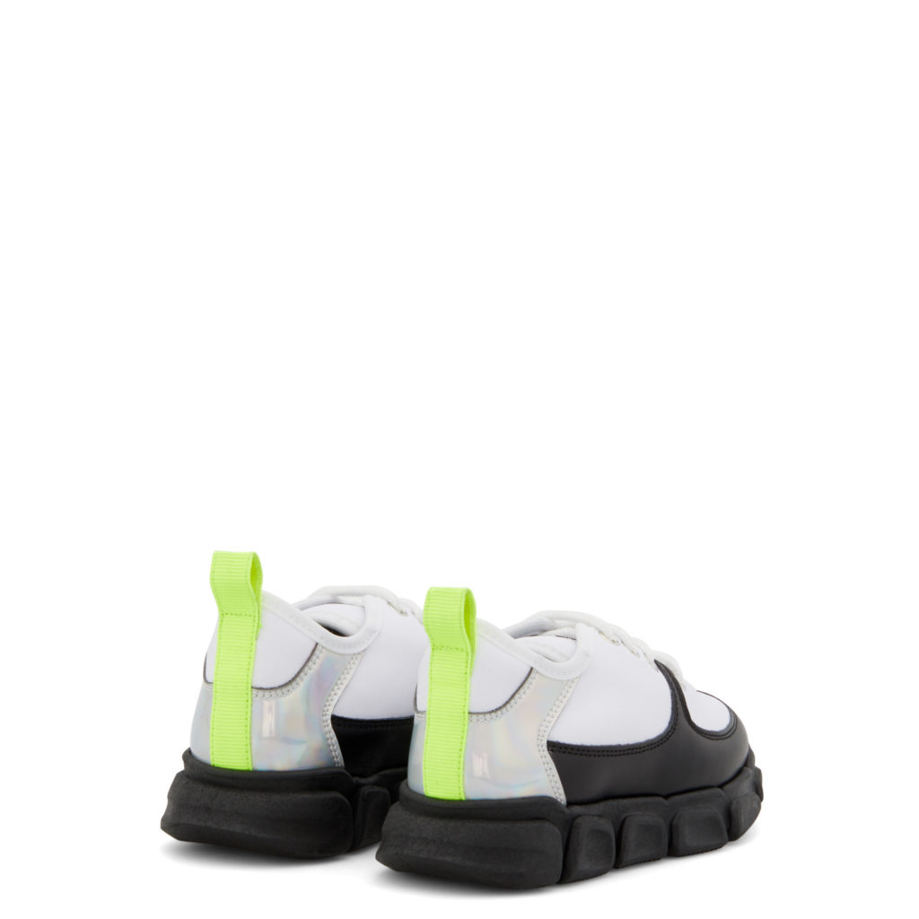 Giuseppe Zanotti MARSHMALLOW Low Top Sneakers Black and white (18013) (3)