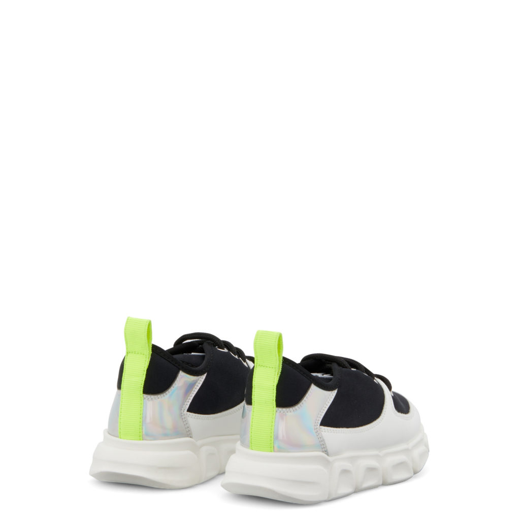 Giuseppe Zanotti MARSHMALLOW Low Top Black and white (18023) (3)