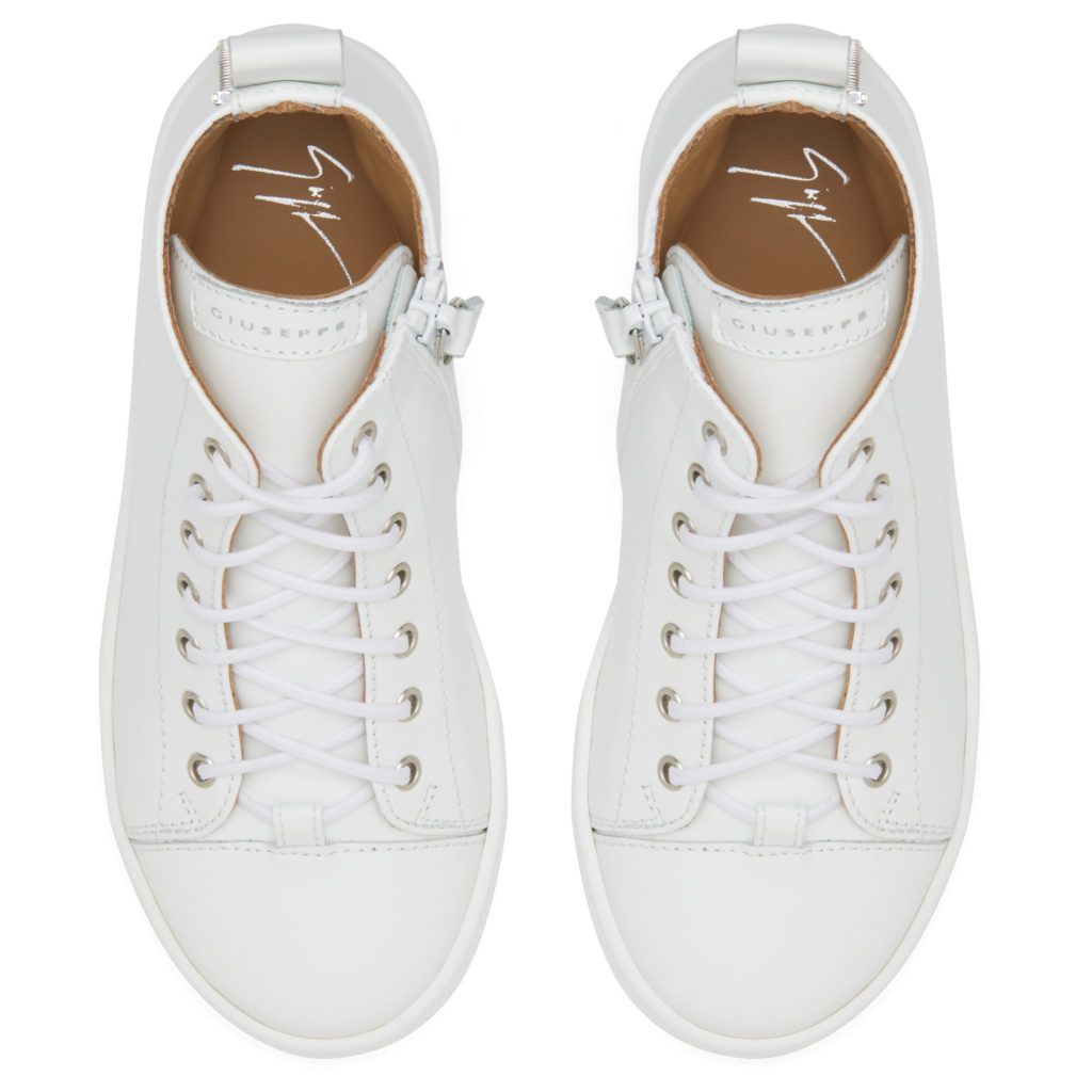 Giuseppe Zanotti MATTIA Mid Top White (25172) (4)