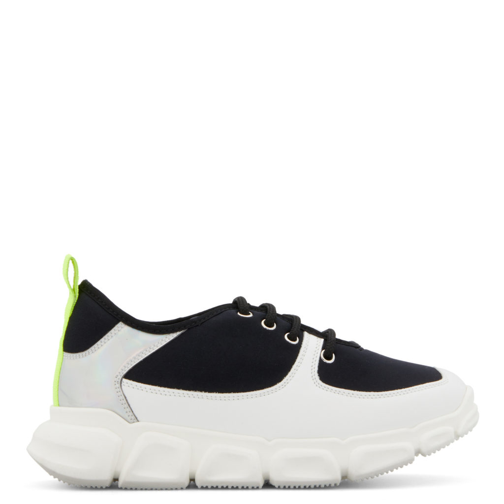 Giuseppe Zanotti MARSHMALLOW Low Top Black and white (18044) (2)