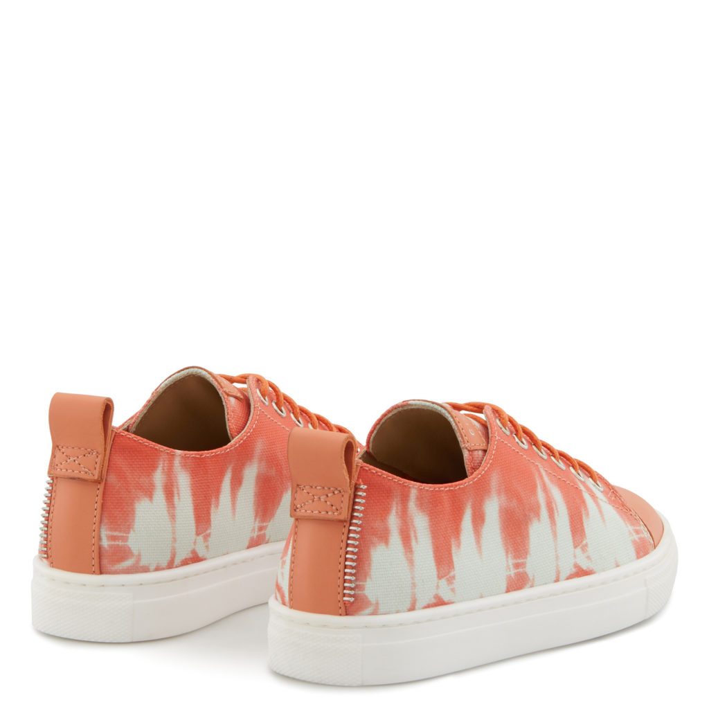 Giuseppe Zanotti PYIN Low Top Sneakers Orange (25219) (3)