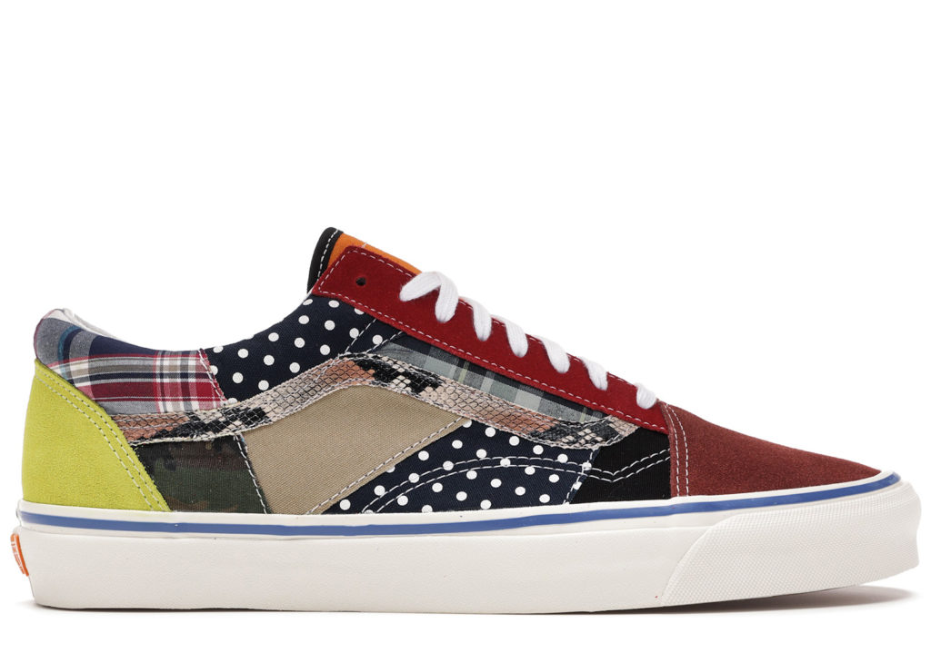 Vans Old Skool size? Factory Floor (2020) Multi/True White (VN0A38G22BF)
