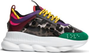 Versace  Chain Reaction 2 Chainz Leopard (W) Multi-Color/Grey (DSR705G D9TVH DMCGR)