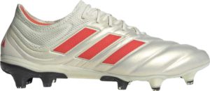 adidas  Copa 19.1 Firm Ground Cleat Off White Solar Red Off White/Solar Red/Core Black (BB9185)