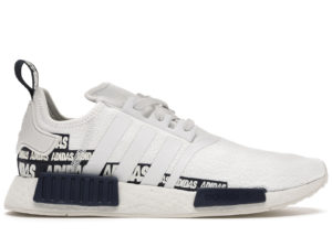 adidas  NMD R1 Label Pack Crystal White Crystal White/Crystal White/Collegiate Navy (FX6795)