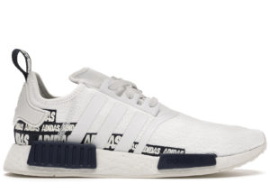 adidas NMD R1 Label Pack Crystal White Crystal White/Crystal White/Collegiate Navy (FX6795)