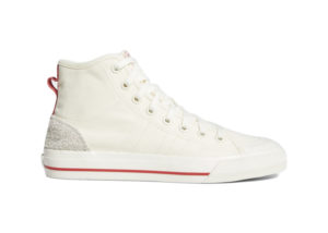 adidas  Nizza Hi RF Off White Glory Red Off White/Glory Red/Gum (EF5757)