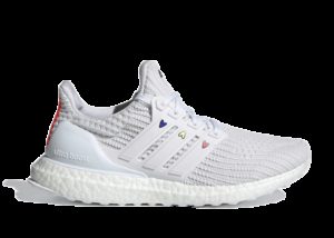 adidas  Ultra Boost 4.0 DNA Hearts Pack White (W) Cloud White/Chalk White-Solar Red (GZ9232)