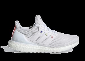 adidas Ultra Boost 4.0 DNA Hearts Pack White (W) Cloud White/Chalk White-Solar Red (GZ9232)