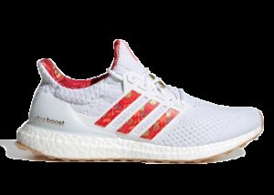 adidas Ultra Boost DNA Chinese New Year (2021) Cloud White/Solar Red-Gold Metallic (GW7659)