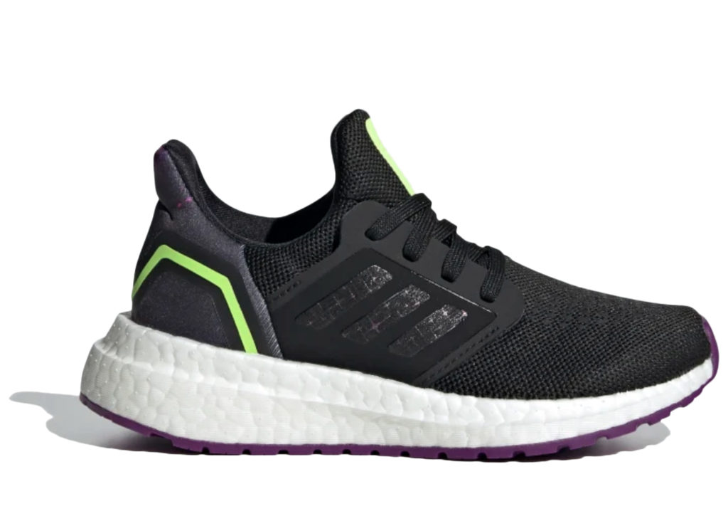 adidas Ultraboost 20 Glory Purple (PS) Core Black/Glory Purple/Cloud White (EG4824)