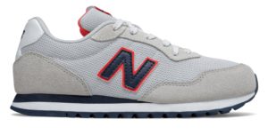 New Balance New Balance Kids' 527 Grey/Red (GC527SMA)