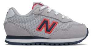 New Balance New Balance Kids' 527 Grey/Red (IC527SMA)