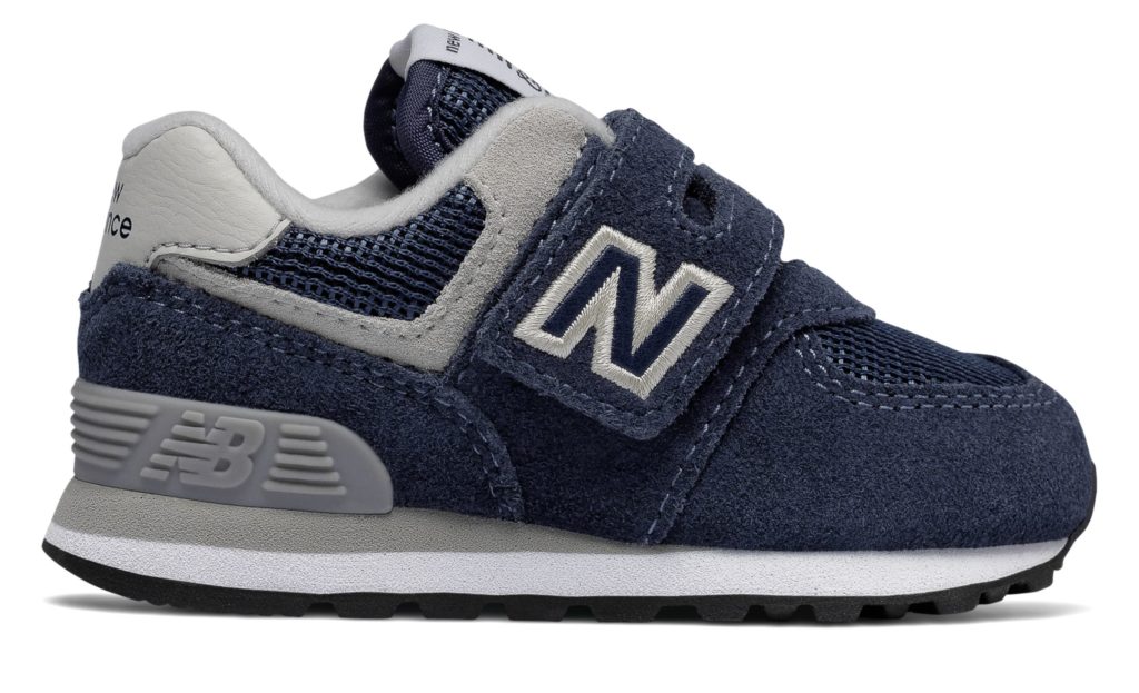 New Balance New Balance Kids’ Hook and Loop 574 Core Navy/Grey (IV574GV)