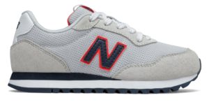 New Balance New Balance Kids' 527 Grey/Red (PC527SMA)