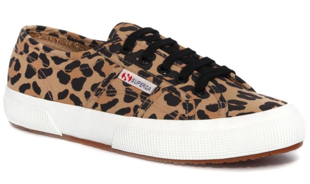 superga animal print sneakers