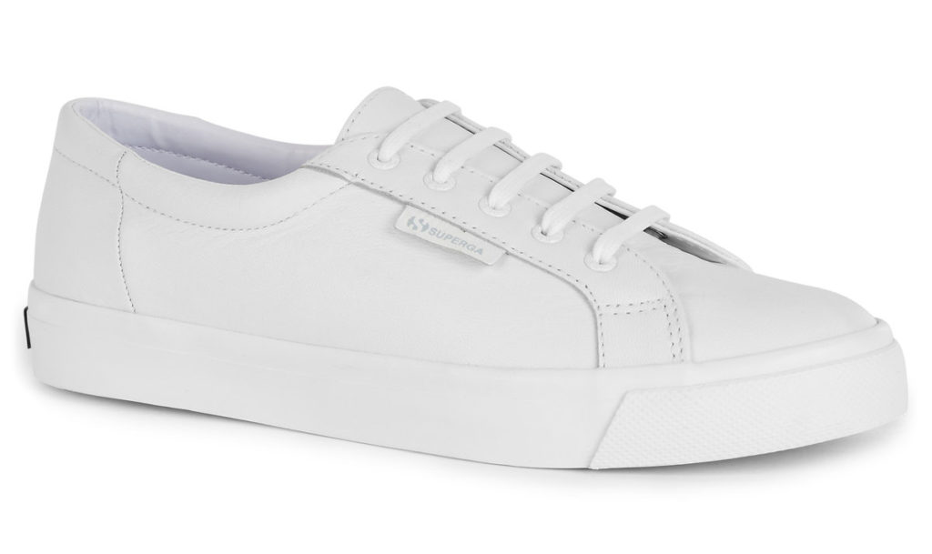 Superga 2804 Nappa Lea Total White (s19390)