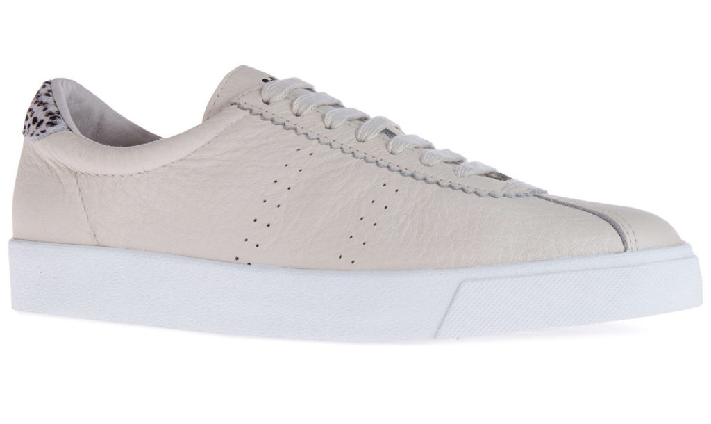 superga tumbled leather sneakers