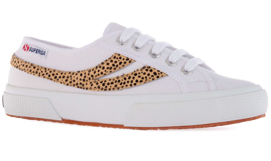 Superga 2953 Cotu Ponyhair White cheeta (s28037)