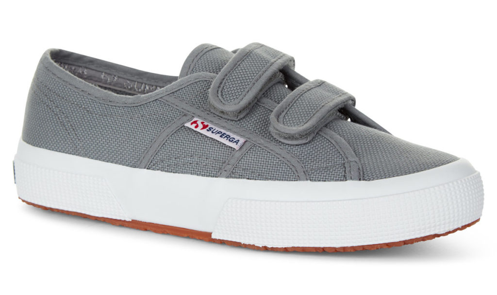 Superga 2750 Jstrap Classic Kids Grey Sage (s14113)