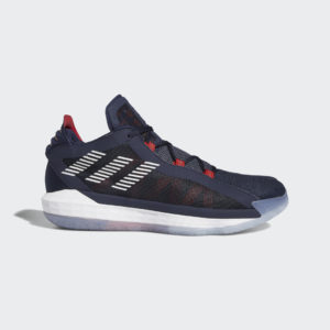 Adidas Dame 6 Team Navy / Cloud White / Scarlet (FY0871)