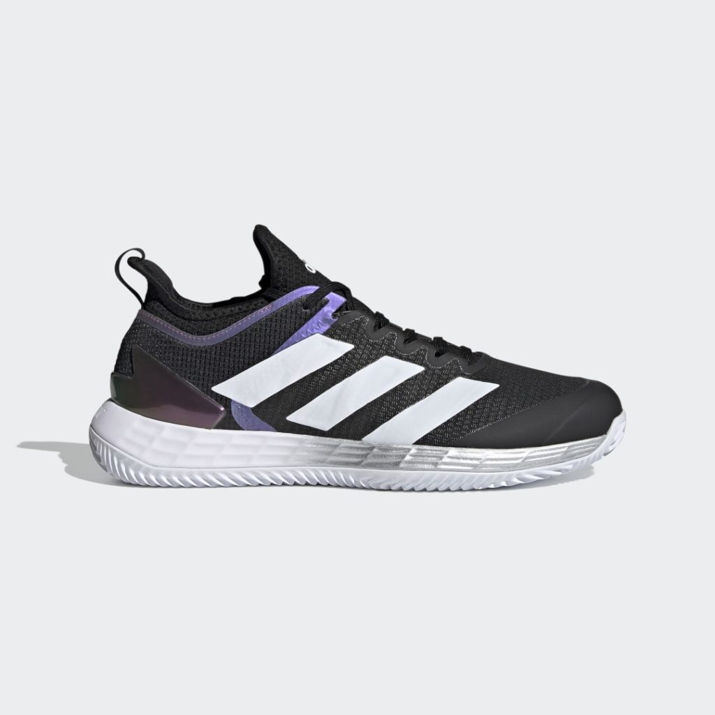 Adidas Adizero Ubersonic 4 Clay Core Black / Cloud White / Silver Metallic (FX1372)